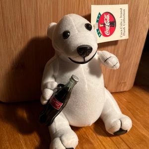 Vintage Coca Cola Bear 1993 Play-By-Play